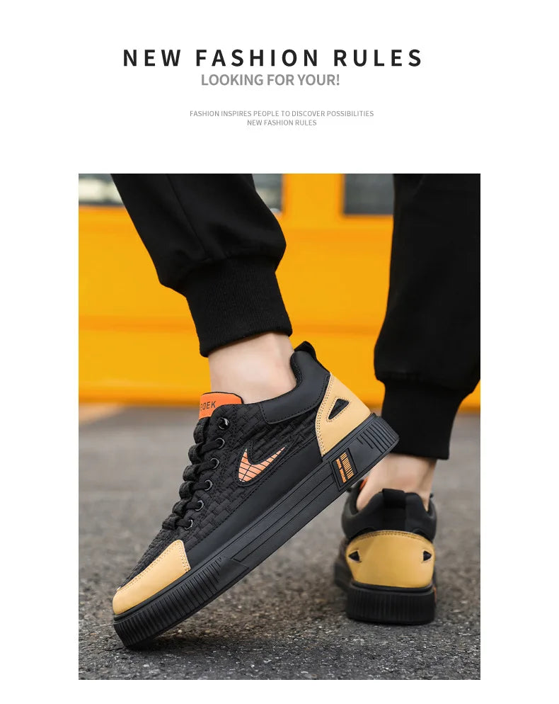 Men Shoes Fashion Design Sneakers  Comfortable