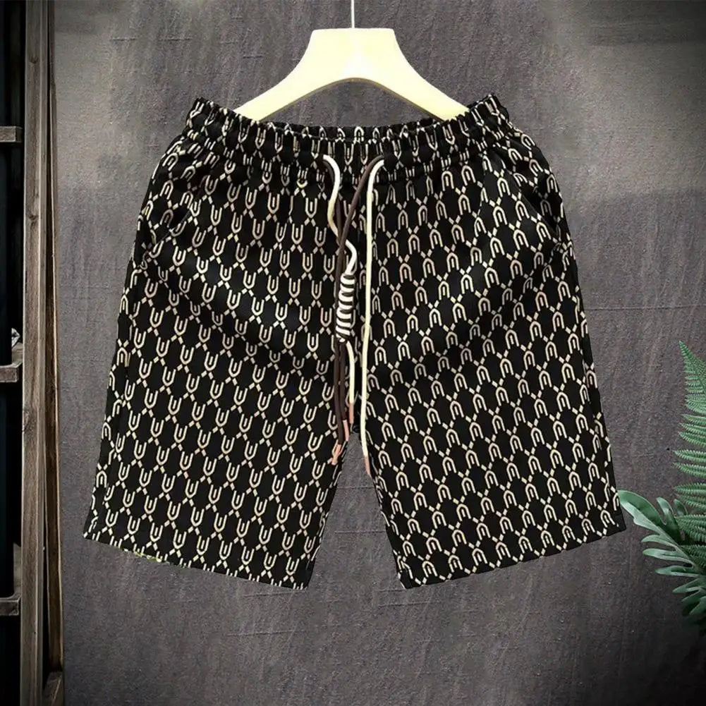 High Quality Men's Shorts Summer American Gym Shorts Fashion Green Short Pants Harajuku High Street Men's Clothing Streetwear