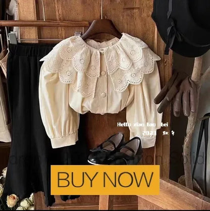 New Spring Autumn Girls Clothing Sets Kids Casual Sweatshirt+pant 2pcs Suit Tracksuit Child Outfit Sets Printing Sportswear 1-9