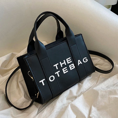 Trendy PU Leather Handbag, Top Handle Satchel Purse, Casual Crossbody Bag Casual Simple Shoulder Bag