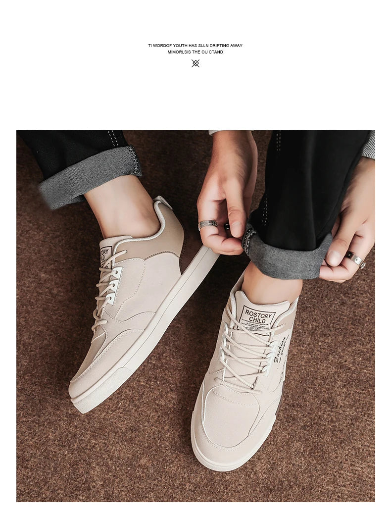 Shoes Vulcanized Fashion Casual Sport Shoes For Men Flat Sneakers Walking Footwear