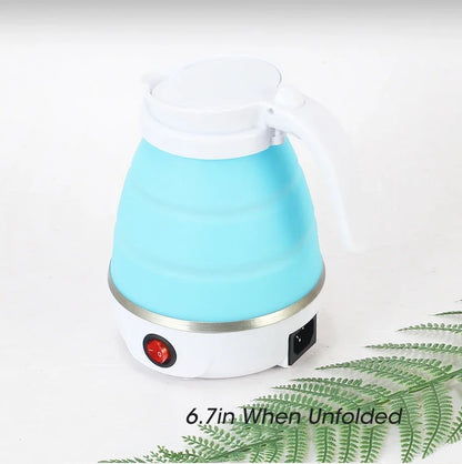 Mini  Portable Teapot Water Heater Outdoor Travel Home Tea Pot Water Kettle 0.6L 600W