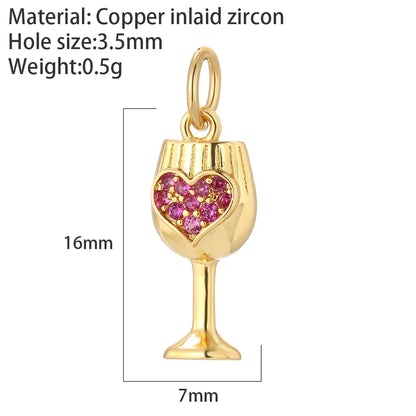 Cute Butterfly Cherry Necklace for Women Golden Evil Blue Eye Collars Diy Pendant Stainless Steel Chain High Quality