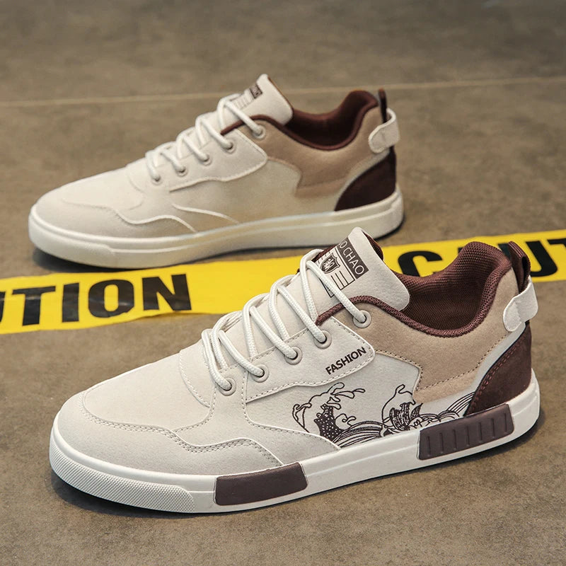 Shoes Vulcanized Fashion Casual Sport Shoes For Men Flat Sneakers Walking Footwear