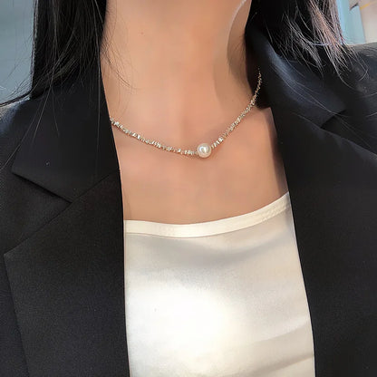 Colour Sparkling Clavicle Chain Choker Necklace Collar For Women Fine Jewelry Wedding Party Birthday Gift