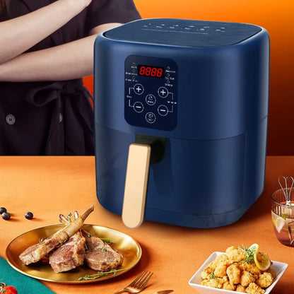 6.8L Large Capacity Household Appliances Smart Digital Oil-free Air Fryer and Mechanical Air Fryer for Home Use