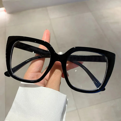 Vintage Anti Blue Light Optical Cat Eye Sexy Ladies Glasses Women Luxury Brand Designer TF