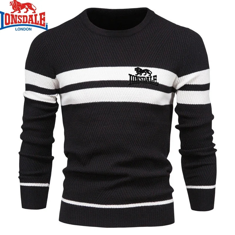 Warm Pullovers Men's O-neck Basic Casual Slim Comfortable Sweaters