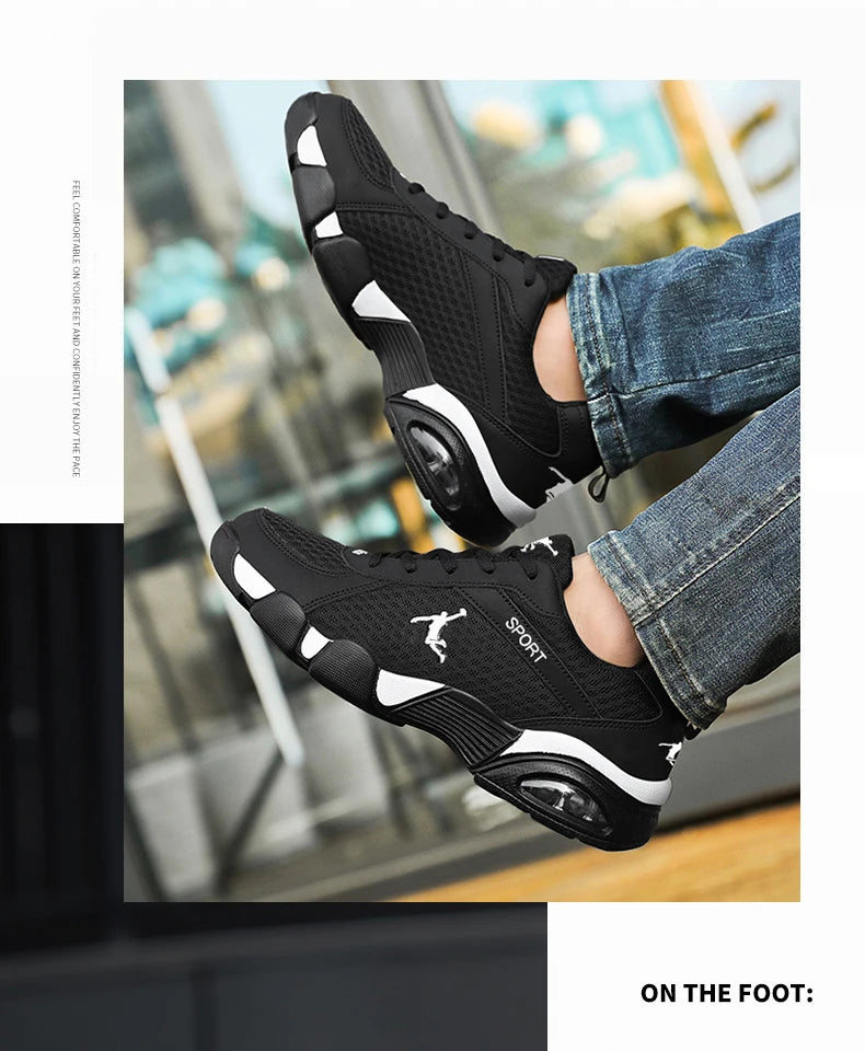 Men Running Shoes Casual Sneakers Outdoor Sport Shoes Trainer Tenis