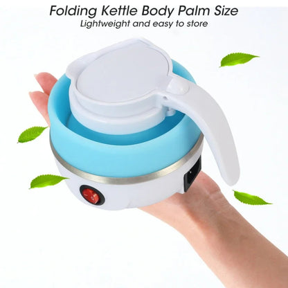 Mini  Portable Teapot Water Heater Outdoor Travel Home Tea Pot Water Kettle 0.6L 600W