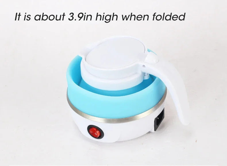 Mini  Portable Teapot Water Heater Outdoor Travel Home Tea Pot Water Kettle 0.6L 600W