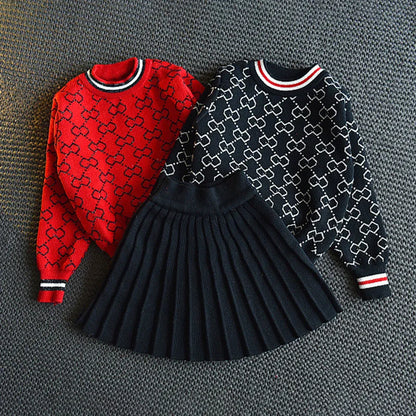 2023 Girls Winter Clothes  2 Pcs Clothing Suit Spring Outfits for Kids Girl's Clothes