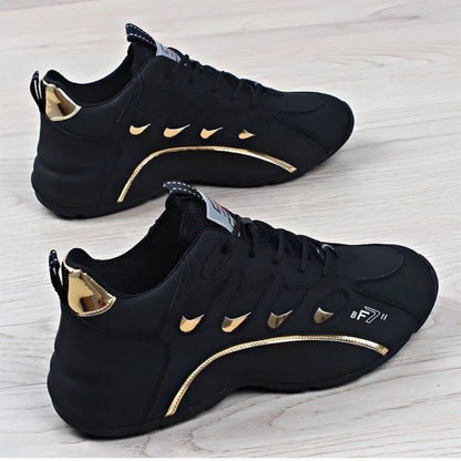 Light Soft Breathable Vulcanize Shoes High Quality Soft Leather Sneakers