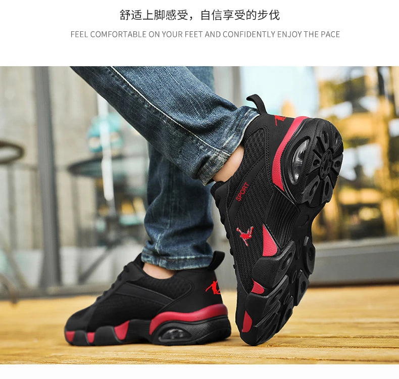 Men Running Shoes Casual Sneakers Outdoor Sport Shoes Trainer Tenis