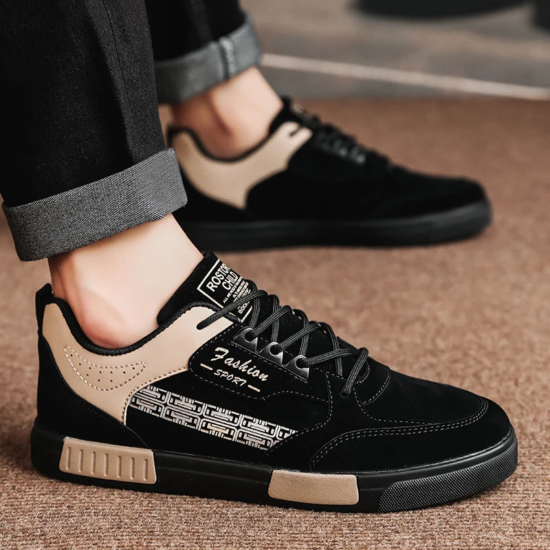 Shoes Vulcanized Fashion Casual Sport Shoes For Men Flat Sneakers Walking Footwear