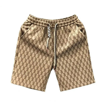 High Quality Men's Shorts Summer American Gym Shorts Fashion Green Short Pants Harajuku High Street Men's Clothing Streetwear