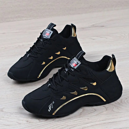 Light Soft Breathable Vulcanize Shoes High Quality Soft Leather Sneakers