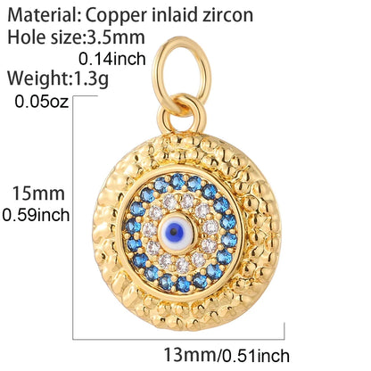 Cute Butterfly Cherry Necklace for Women Golden Evil Blue Eye Collars Diy Pendant Stainless Steel Chain High Quality