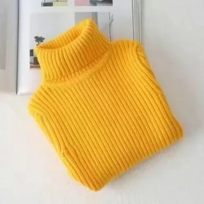 2024 New Sweater  1-9Yrs Kids Pullover Winter Knitted Bottoming Boys Sweaters