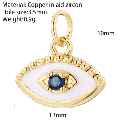Cute Butterfly Cherry Necklace for Women Golden Evil Blue Eye Collars Diy Pendant Stainless Steel Chain High Quality