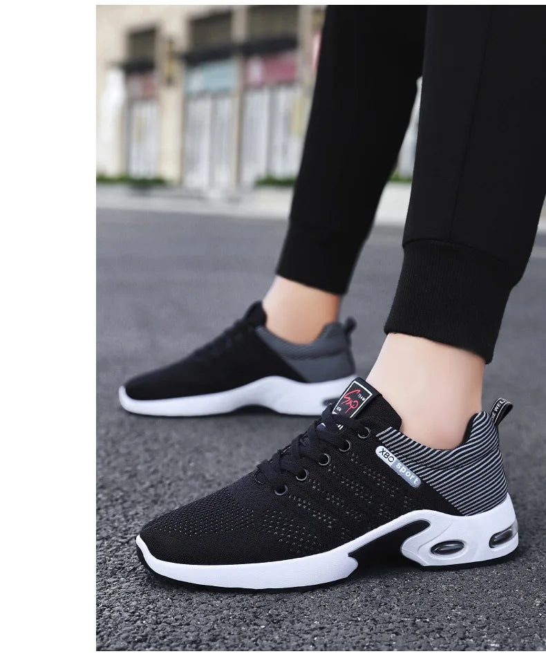 New 2024 Men Running Shoes Breathable Outdoor Sports Shoes Lightweight Sneakers for Men Comfortable Athletic Training Footwear