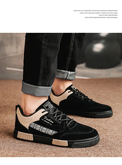 Shoes Vulcanized Fashion Casual Sport Shoes For Men Flat Sneakers Walking Footwear