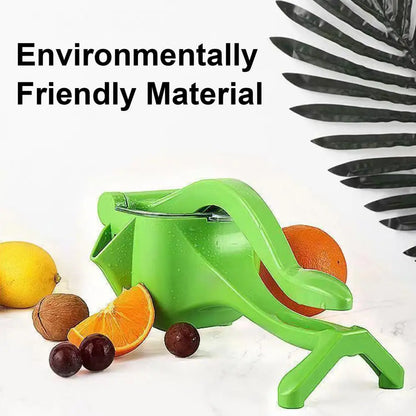 Manual Juicer Hand Squeeze Portable Convenient Juice Extractor Stylish Easy To Use Durable Food Grade PP Hand Press Juicer