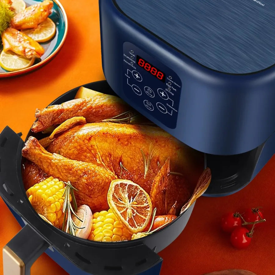 6.8L Large Capacity Household Appliances Smart Digital Oil-free Air Fryer and Mechanical Air Fryer for Home Use