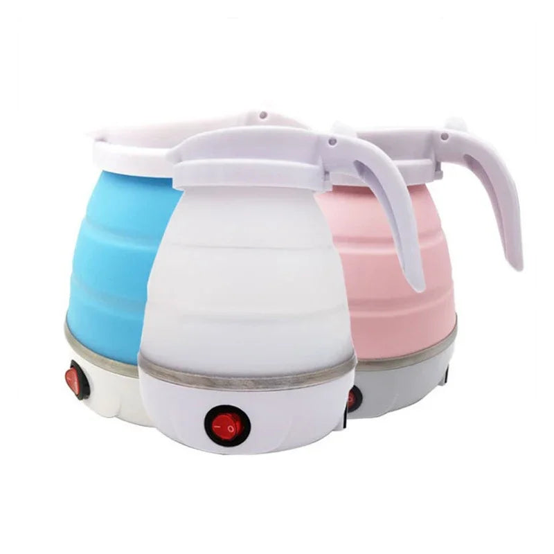 Foldable And Portable Teapot Water Heater 600ML Household Travel Electric