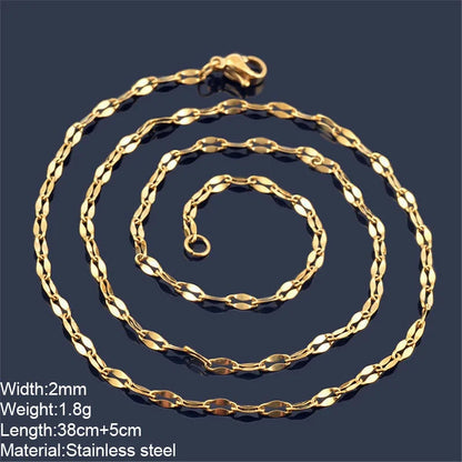 Cute Butterfly Cherry Necklace for Women Golden Evil Blue Eye Collars Diy Pendant Stainless Steel Chain High Quality