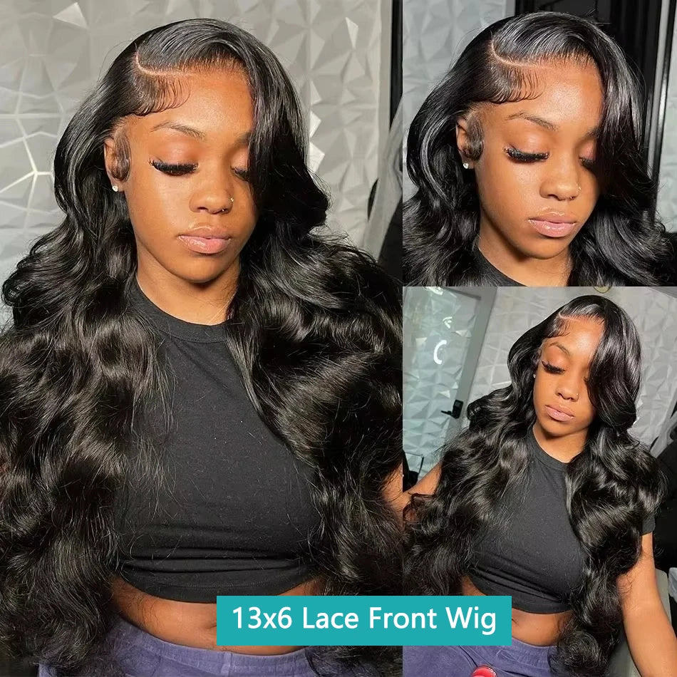 250 Density 40 Inch Body Wave 13x4 HD Lace Front Human Hair