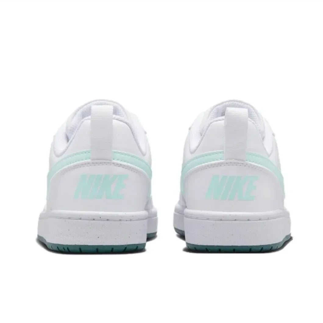 Nike Court Borough Low 2 GS sneakers teenagers Comfortable and hardwearing casual shoes Classic Retro Trend casual shoes white