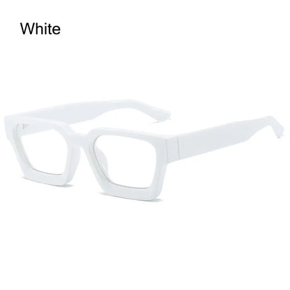 Square Glasses Unisex  Small Square Computer Glasses Men Women Retro Ins Popular Eyewear