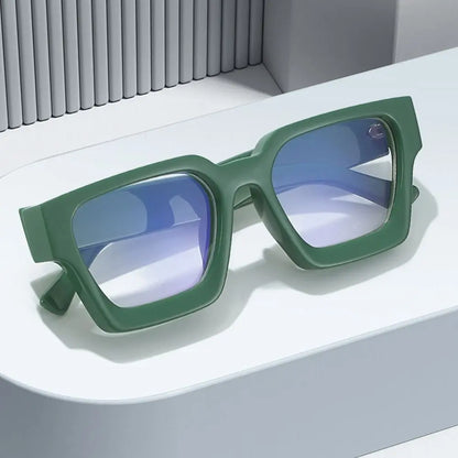 Square Glasses Unisex  Small Square Computer Glasses Men Women Retro Ins Popular Eyewear