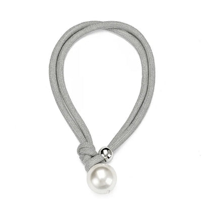 Big Pearl Statement Pendant Necklace Fashion Jewelry Pearls Women New Trend Clavicle Necklace