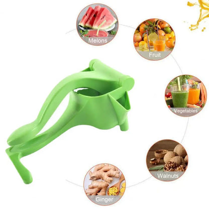 Manual Juicer Hand Squeeze Portable Convenient Juice Extractor Stylish Easy To Use Durable Food Grade PP Hand Press Juicer