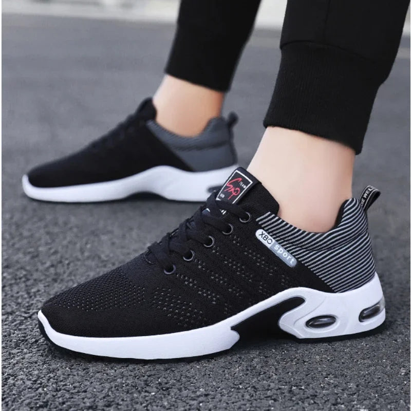 New 2024 Men Running Shoes Breathable Outdoor Sports Shoes Lightweight Sneakers for Men Comfortable Athletic Training Footwear