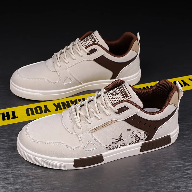 Shoes Vulcanized Fashion Casual Sport Shoes For Men Flat Sneakers Walking Footwear