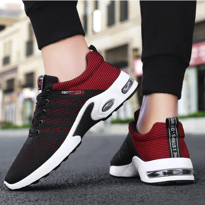 New 2024 Men Running Shoes Breathable Outdoor Sports Shoes Lightweight Sneakers for Men Comfortable Athletic Training Footwear