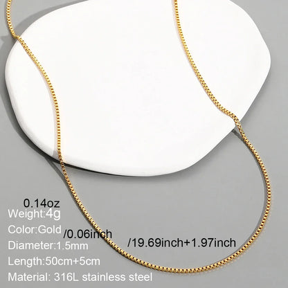 Cute Butterfly Cherry Necklace for Women Golden Evil Blue Eye Collars Diy Pendant Stainless Steel Chain High Quality