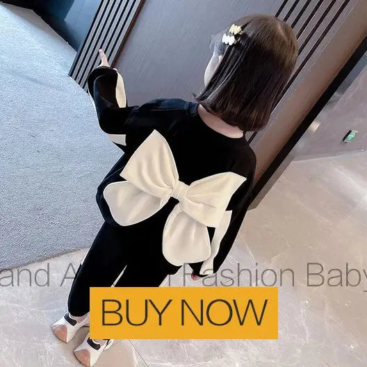 New Spring Autumn Girls Clothing Sets Kids Casual Sweatshirt+pant 2pcs Suit Tracksuit Child Outfit Sets Printing Sportswear 1-9