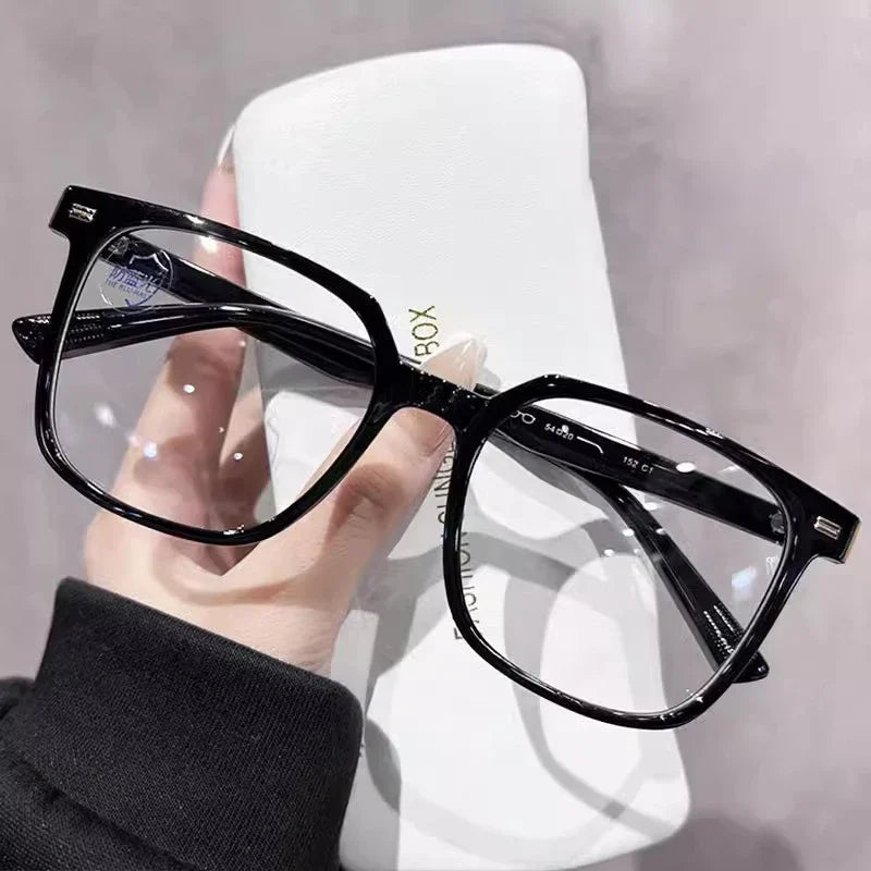 Fashion Anti Blue Light Glasses Men Computer Women Eyeglass Fashion Optical Plain Frame Spectacles Transparent Blocking Glasses