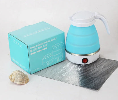Mini  Portable Teapot Water Heater Outdoor Travel Home Tea Pot Water Kettle 0.6L 600W
