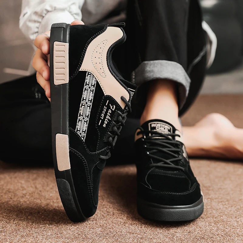 Shoes Vulcanized Fashion Casual Sport Shoes For Men Flat Sneakers Walking Footwear