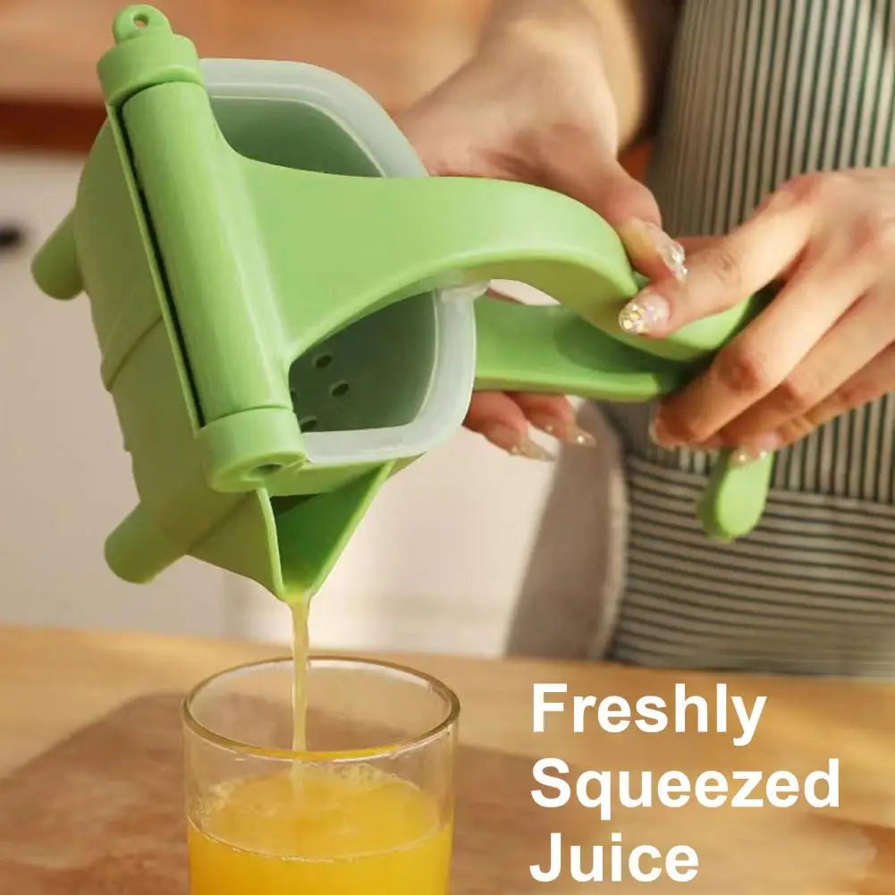 Manual Juicer Hand Squeeze Portable Convenient Juice Extractor Stylish Easy To Use Durable Food Grade PP Hand Press Juicer