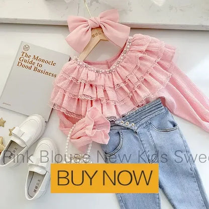 New Spring Autumn Girls Clothing Sets Kids Casual Sweatshirt+pant 2pcs Suit Tracksuit Child Outfit Sets Printing Sportswear 1-9