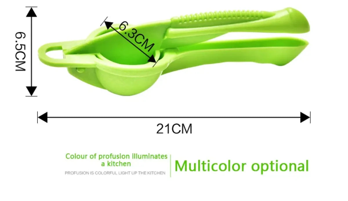 Manual Lemon Clip Creative Kitchen Gadgets Colorful Manual Lemon Juicer Not Easy To Deform Mini Home Portable Lemon Clip