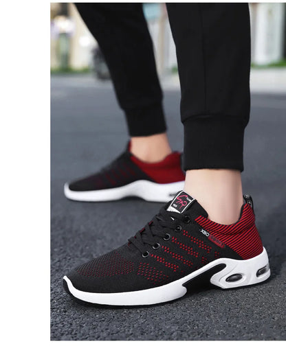 New 2024 Men Running Shoes Breathable Outdoor Sports Shoes Lightweight Sneakers for Men Comfortable Athletic Training Footwear