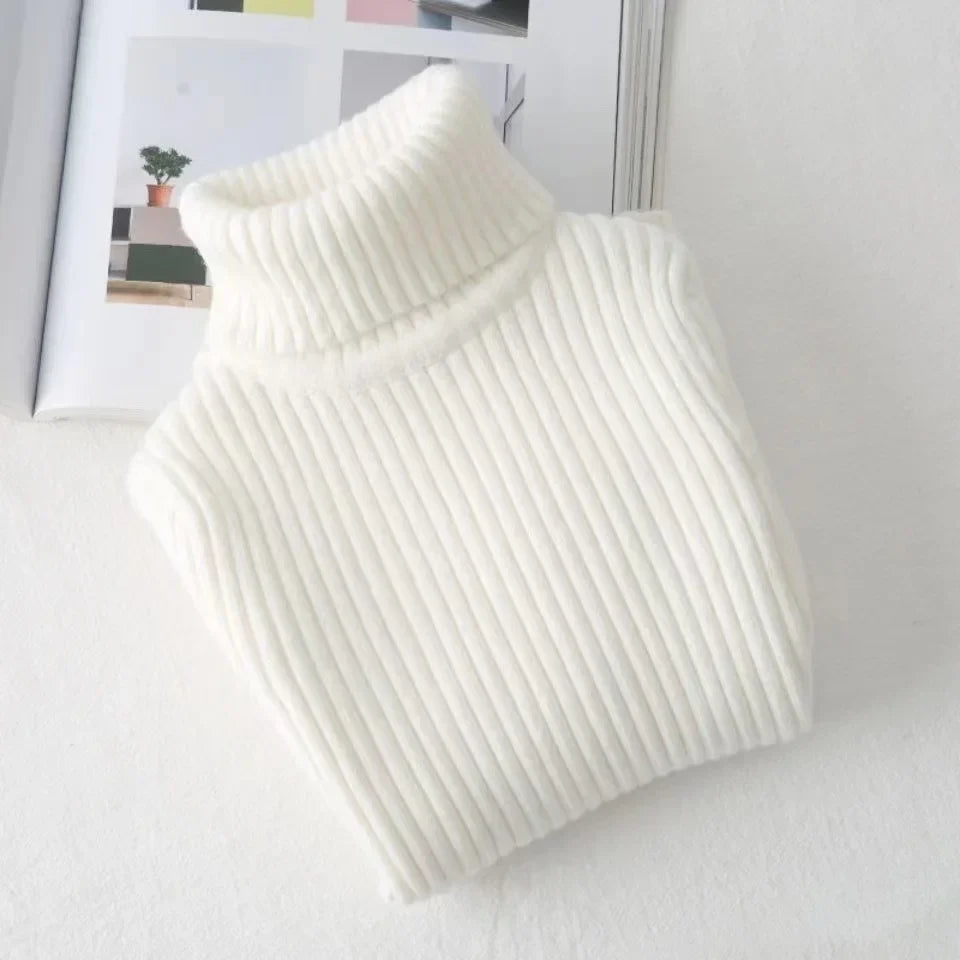 2024 New Sweater  1-9Yrs Kids Pullover Winter Knitted Bottoming Boys Sweaters