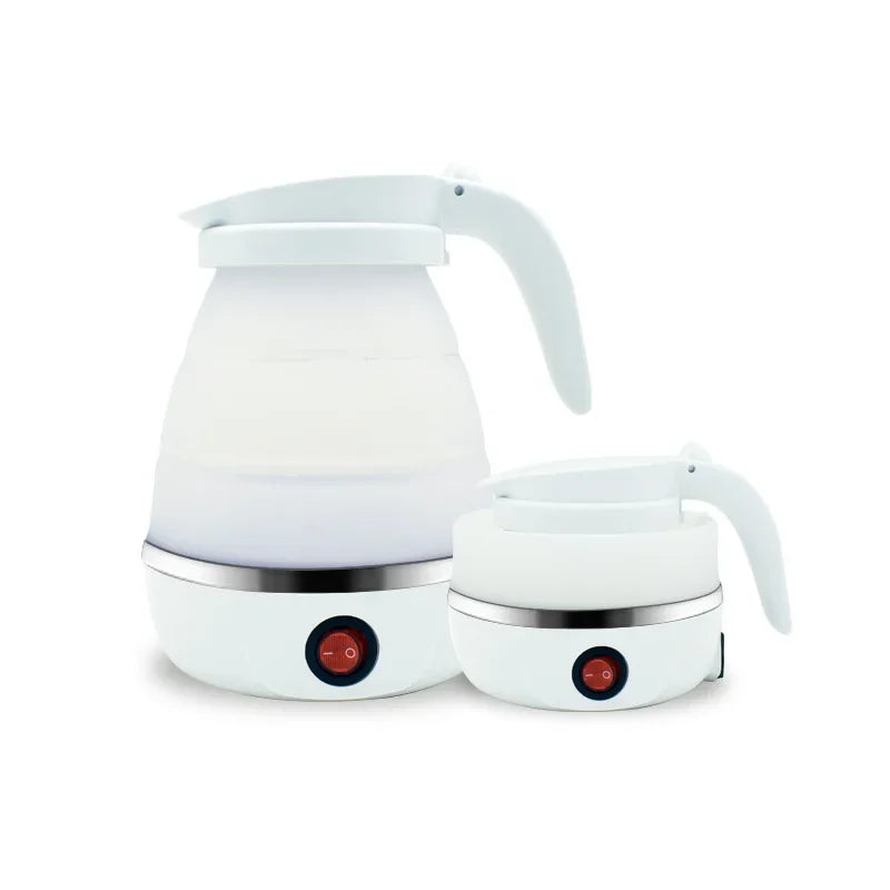 Mini  Portable Teapot Water Heater Outdoor Travel Home Tea Pot Water Kettle 0.6L 600W